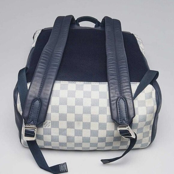 Louis Vuitton Damier Azur Canvas Coastline Matchpoint Backpack Bag - Picture 12 of 12